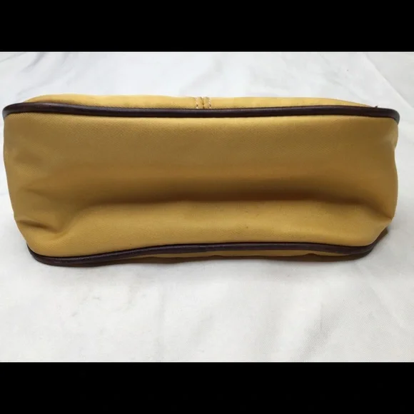 Dooney & Bourke Yellow Nylon Cosmetic Case - Picture 3 of 10